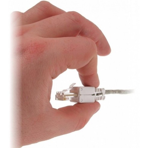 Cat. 5/6 RJ45 Toolless Plug with Boot...