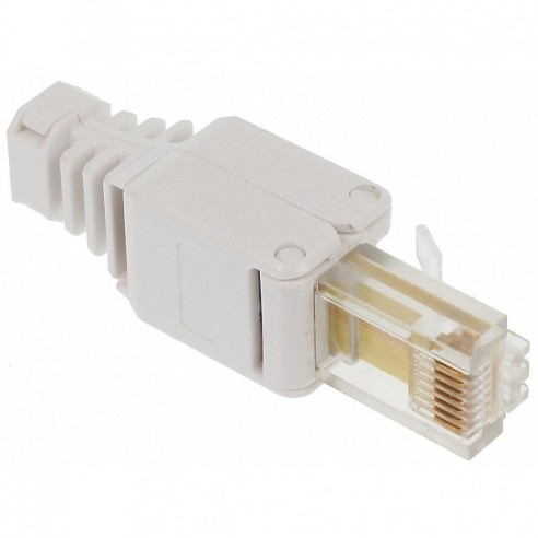 Cat. 5/6 RJ45 Toolless Stecker mit...