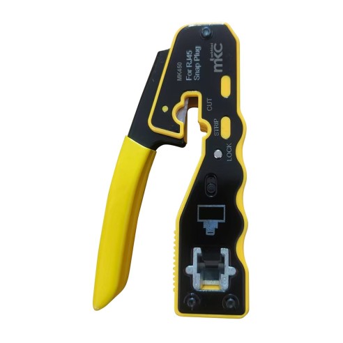 Compact pass-through crimping tool...