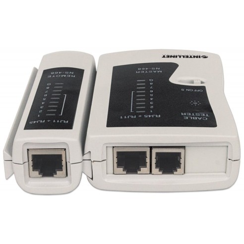Netwerktester voor RJ11, RJ12 en RJ45...