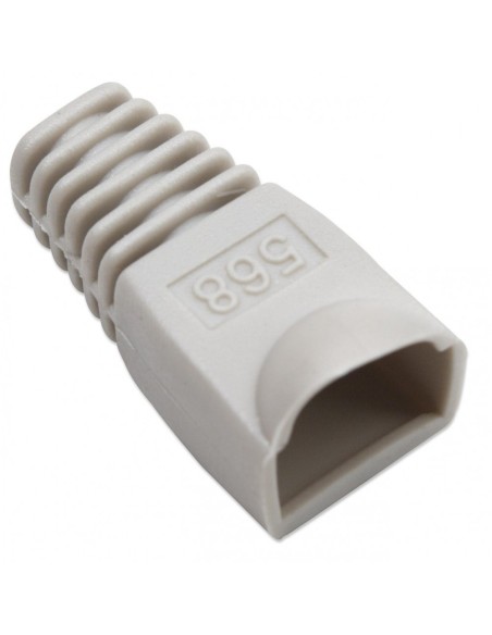 RJ45 plug boot, 6.2mm cable entry, gray - Intellinet 504362