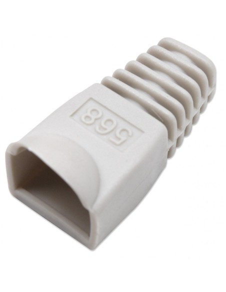 RJ45 plug beschermkap, 6,2mm kabelingang, grijs - Intellinet 504362