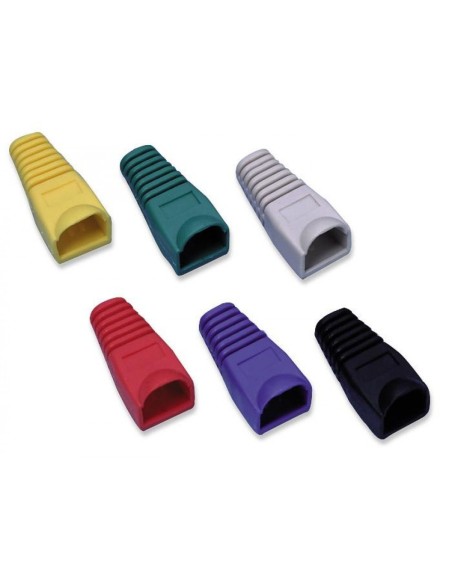RJ45 plug beschermkap, 6,2mm kabelingang, grijs - Intellinet 504362