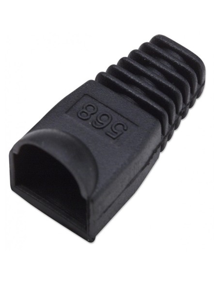 Capot de protection pour plug RJ45, orifice d'entrée 6,2mm, noir - Intellinet 504355