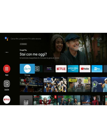 Smart Android TV BoxQ 4K decoder with DVB-T2 dongle, Google Assistant, Dolby Audio, Wi-Fi -  DPATV2
