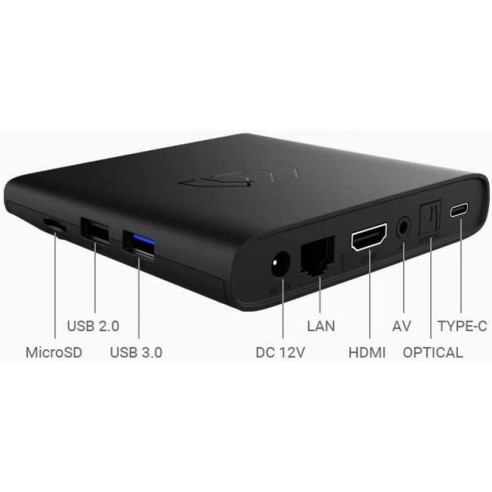 Smart Android TV BoxQ 4K decoder met...