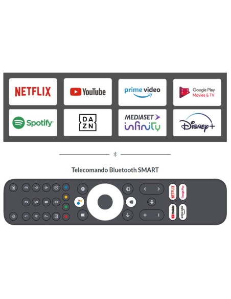 Smart Android TV BoxQ 4K Decoder mit DVB-T2 Dongle, Google Assistant, Dolby Audio, Wi-Fi -  DPATV2