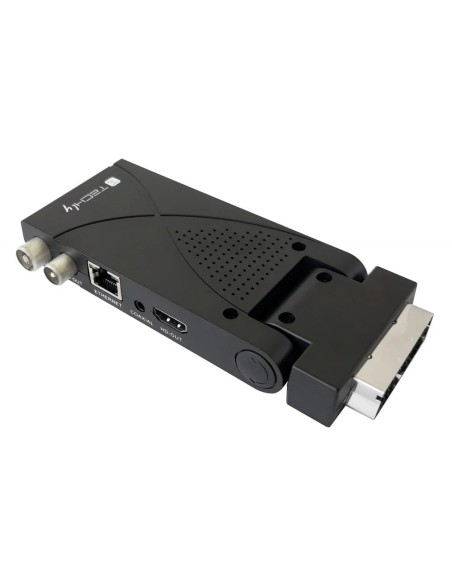 Decoder ontvanger digitale terrestrische DVB-T/T2 H.265 HEVC 10bit, USB, HDMI, SCART, afstandsbediening - TECHLY 360981