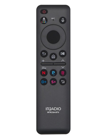 Telecomando dedicato Samsung con controllo vocale, Bluetooth, funzioni Smart - Irradio IR-RCSA-BTV