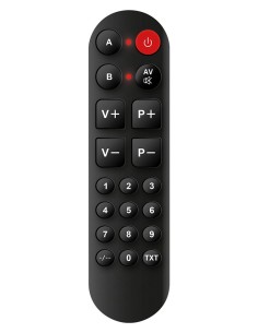 Telecomando semplificato...