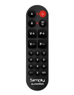 Telecomando semplificato...