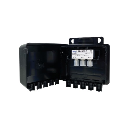 Inductieve mastsplitter, 1 ingang en...