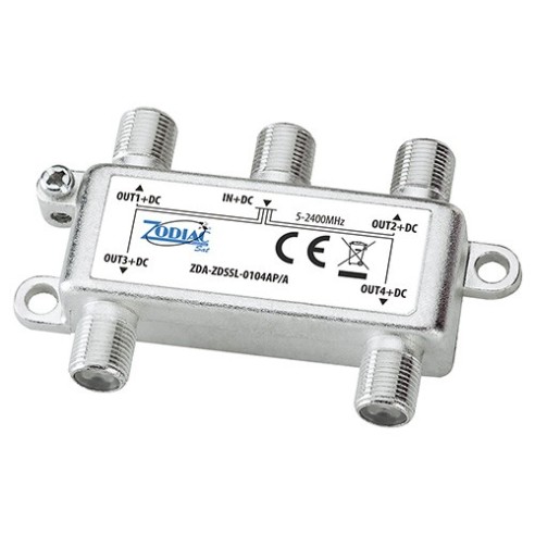 Indoor DTT and SAT splitter, 1 input...