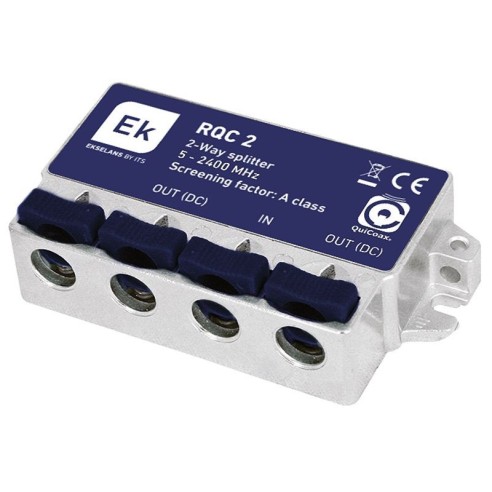 QuiCoax splitter 2 uitgangen,...