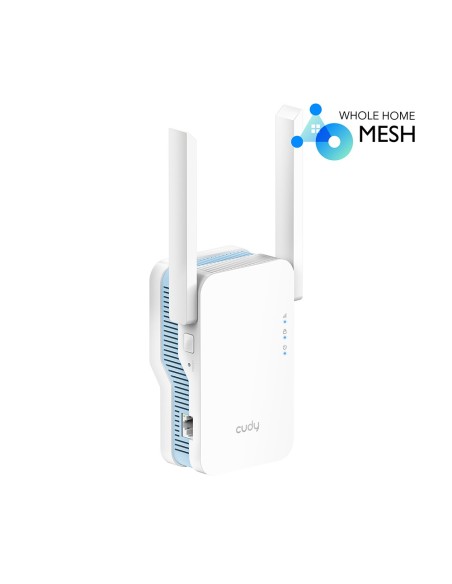 Répéteur WiFi Mesh AC1200 dual band, 1200 Mbps, plug-in compact avec port Ethernet - Cudy RE1200