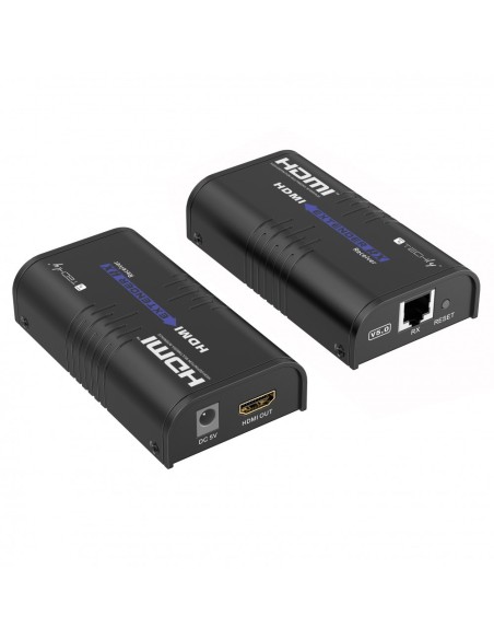 Extra Ontvanger voor HDMI Over IP 1080p@60Hz Extender over Cat.6 tot 120 m - Techly 622786
