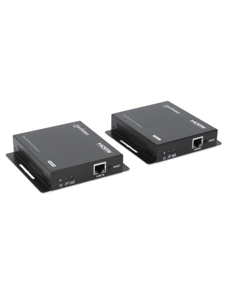 HDMI Over IP KVM Extender Kit 1080p@60Hz bis 120 m, USB, 3D - Manhattan 208413
