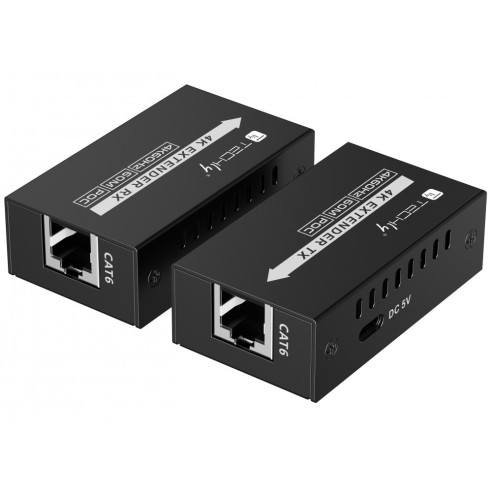 Extender HDMI 4K@60Hz sur Cat.6/6a/7...