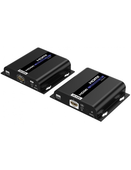 HDMI Over IP PoE 4K@30Hz Extender mit IR über Cat.6 bis 120 m - Techly 621369