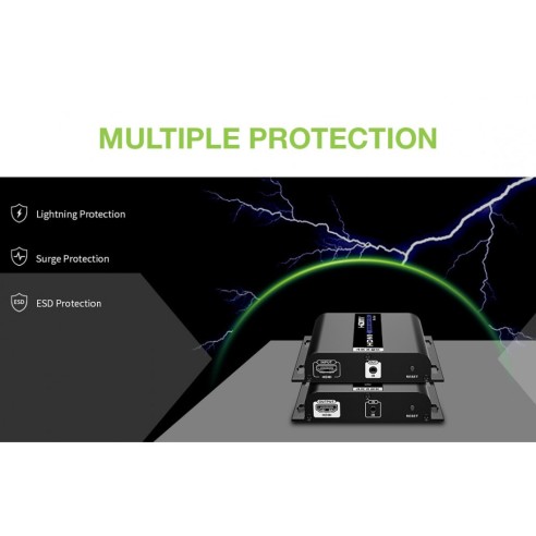 HDMI Over IP PoE 4K@30Hz Extender...
