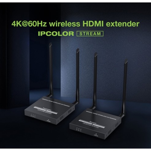 WLAN HDMI Extender Kit 5 GHz 4K@60Hz...