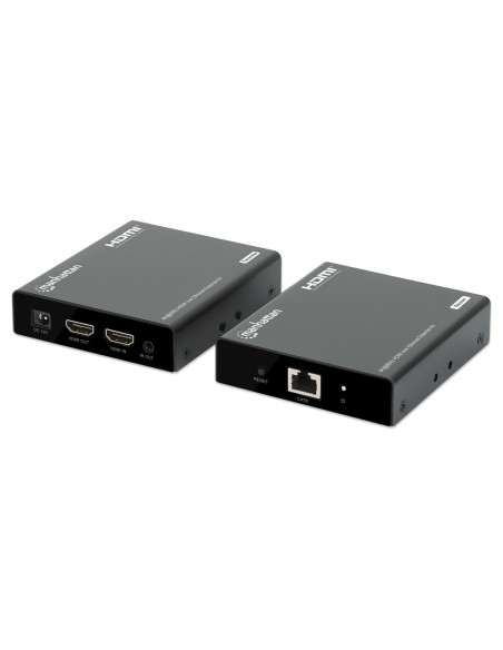 HDMI Over Ethernet 4K@60Hz Extender Kit bis 70 m, HDMI 2.0 - Manhattan 207980