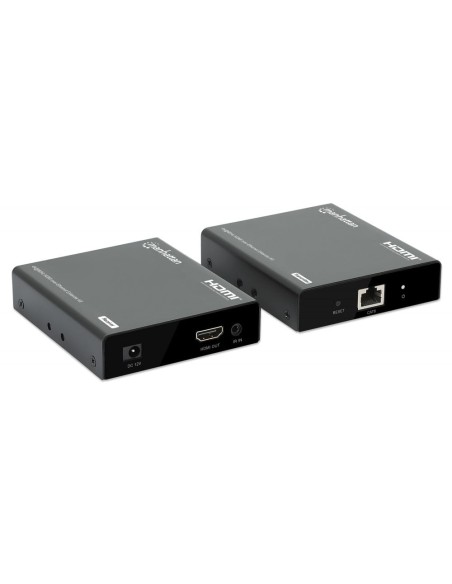 HDMI Over Ethernet 4K@60Hz Extender Kit tot 70 m, HDMI 2.0 - Manhattan 207980