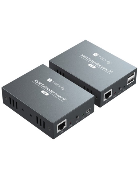 HDMI KVM Extender Ontvanger over Netwerkkabel 1080p@60Hz tot 150 m - Techly 364279