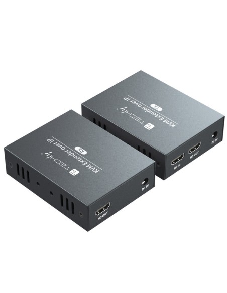 HDMI KVM Extender Empfänger über Netzwerkkabel 1080p@60Hz bis 150 m - Techly 364279