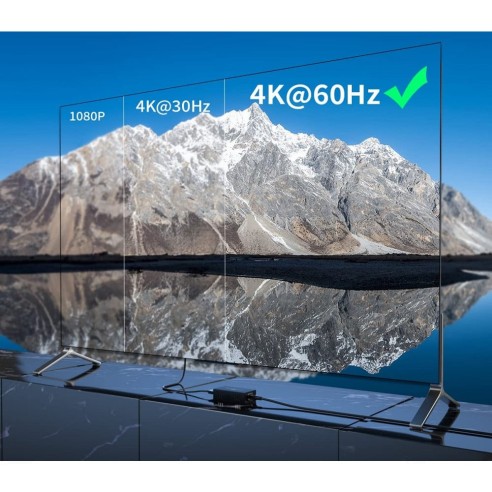 HDMI 4K@60Hz 18 Gbps HDR10 Extender...