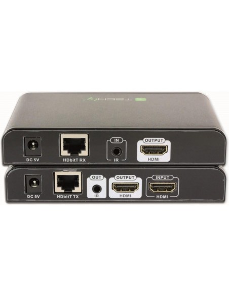 Récepteur Supplémentaire Extender HDMI avec IR sur Cat.5E/6 jusqu'à 120 m - Techly 362039