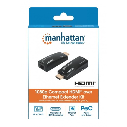 Compact HDMI Over Ethernet 1080p...