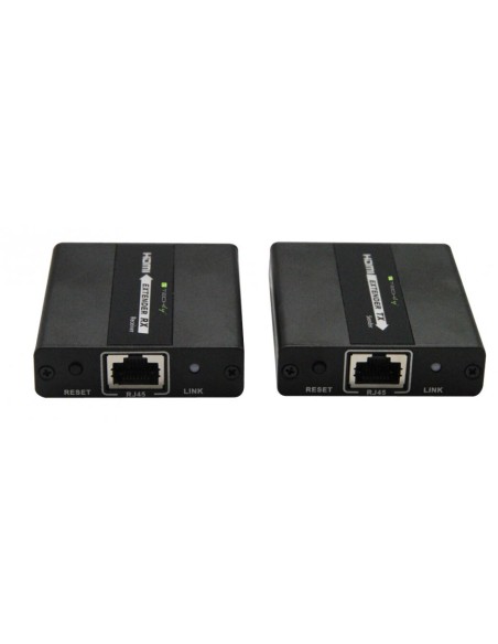 Extender HDMI Real Time sur Cat.5e/6 jusqu'à 120 m, Full HD, IR pass-back - Techly 104301