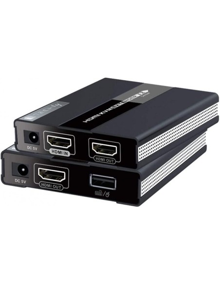 KVM Extender HDMI sur Câble Réseau jusqu'à 60 m, Full HD - Techly 104790