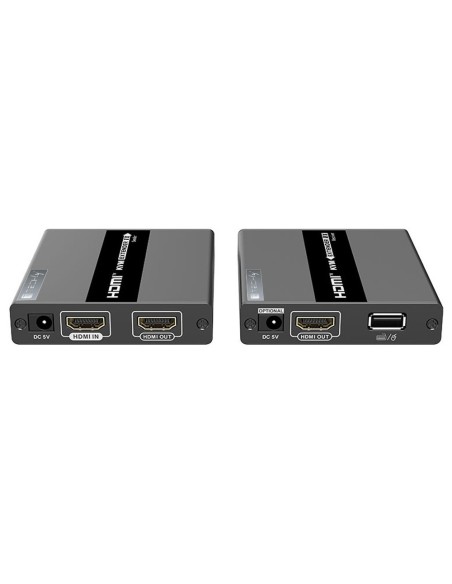 HDMI KVM Extender über Netzwerkkabel bis 60 m, Full HD - Techly 104790