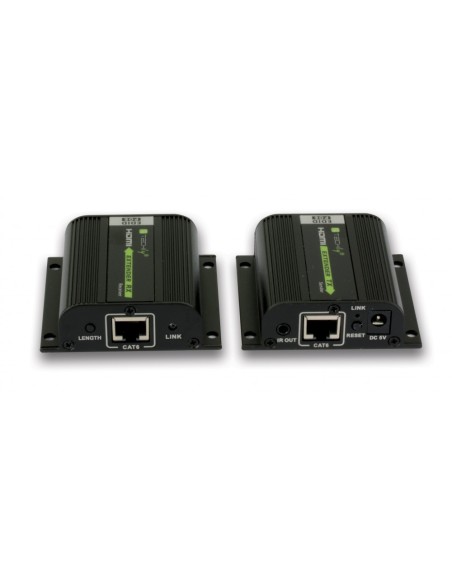 HDMI Full HD 3D PoE Extender over Cat.6/6a/7 tot 40 m, EDID, IR - Techly 100709