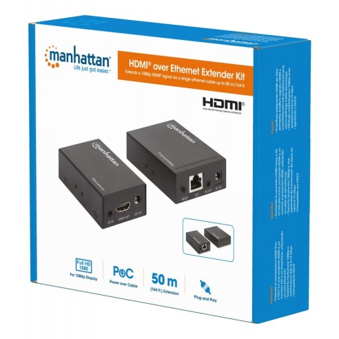HDMI Over Ethernet 1080p Extender Kit...