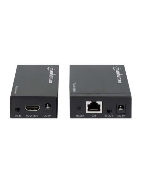 HDMI Over Ethernet 1080p Extender Kit up to 50 m, IR, 340 MHz - Manhattan 207461