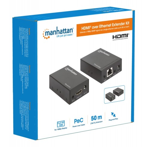 HDMI Over Ethernet 1080p Extender Kit...