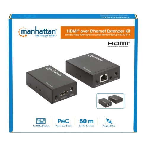 HDMI Over Ethernet 1080p Extender Kit...