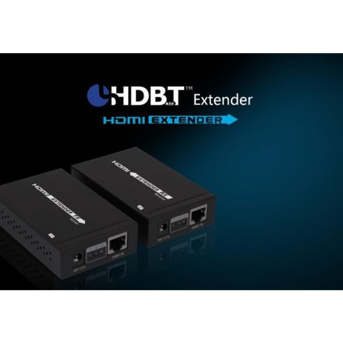 HDBaseT HDMI 4K Extender über Cat.6...