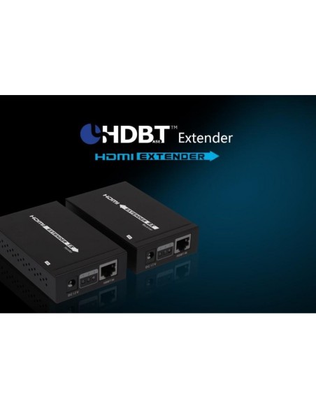 HDBaseT HDMI 4K Extender über Cat.6 bis 100 m, IR und RS-232 - Techly 022731
