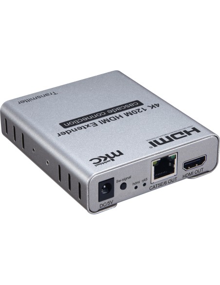 HDMI 1.4b 4K@30Hz Extender bis 120 m, Kaskade, TX+RX-Kit - MKC MK-02ESC