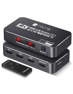 Switch HDMI 2.0b 3in 1out...