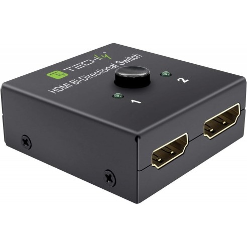 Switch HDMI 2 porte Bidirezionale 4K...