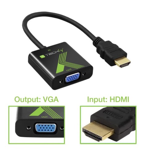 HDMI to VGA 1920x1200 Converter...