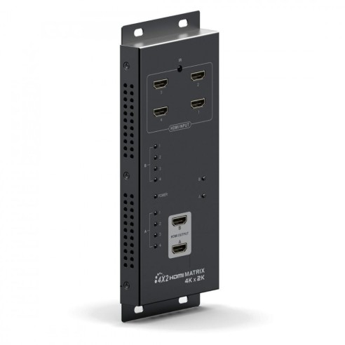 HDMI 1.4 Matrix with 4 inputs and 2...