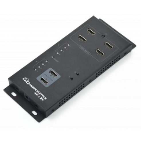 HDMI 1.4 Matrix met 4 ingangen en 2...