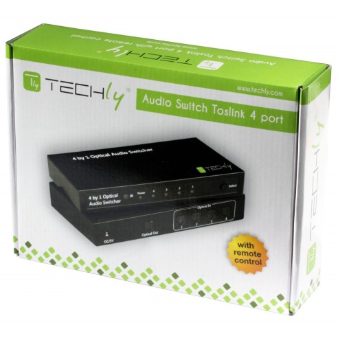 Switch Audio Ottico Toslink 4...