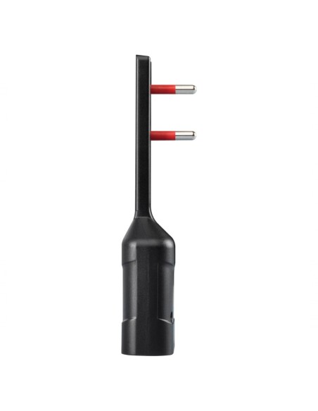 Adaptateur ultra-plat 10A/USB type A QC18W et USB-C PD20W, noir, série Emilia Flat - Rosi RS7712NC